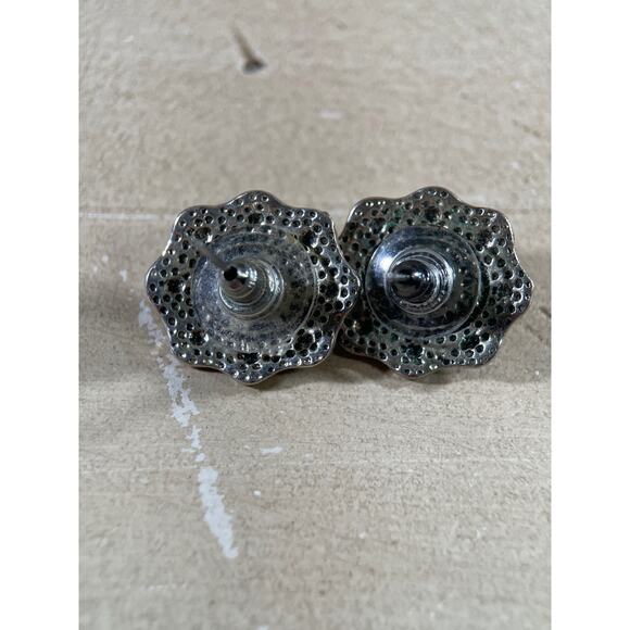 Turquoise 5 Necklaces, 1 pair Earrings Lot, Various Vintages & Styles - Picture 12 of 16